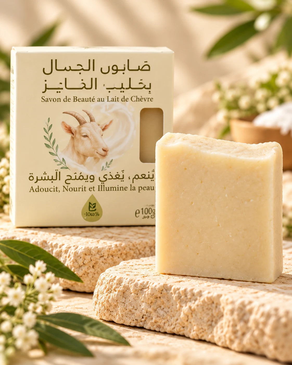 FUSHY — Savon de beauté au lait de chèvre